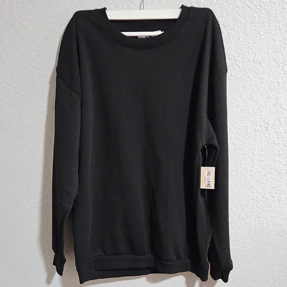 Black Crew Neck Sweater